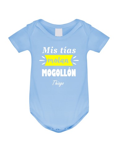 Body Bébé "Mis Tías Molan" | Body Bébé Fille / Garçon | Vente en Ligne