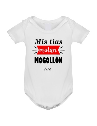 Body Bebé Mis Tias Molan | Regalo Nacimiento Sobrino  | Regalo Sobrina