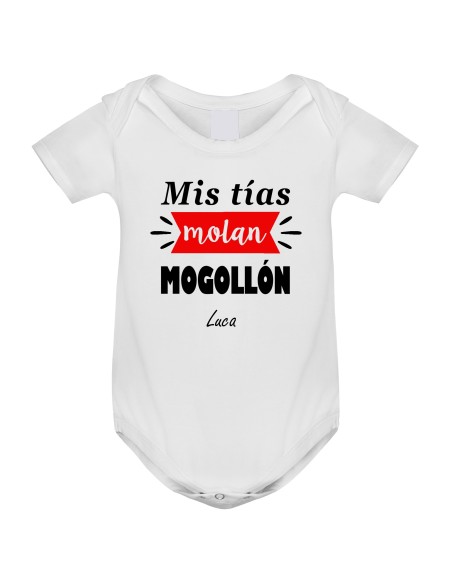Body Bebé Mis Tias Molan | Regalo Nacimiento Sobrino  | Regalo Sobrina