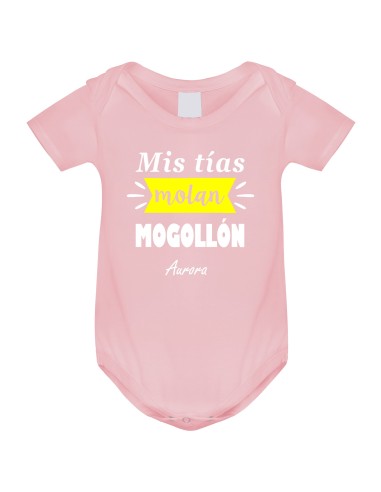 Body Bébé "Mis Tías Molan" | Body Bébé Fille / Garçon | Vente en Ligne