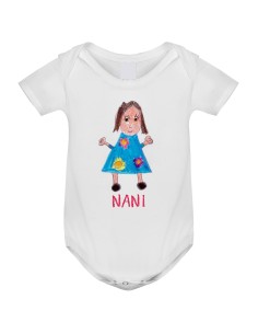 Body para bebé personalizado con un dibujo infantil 2