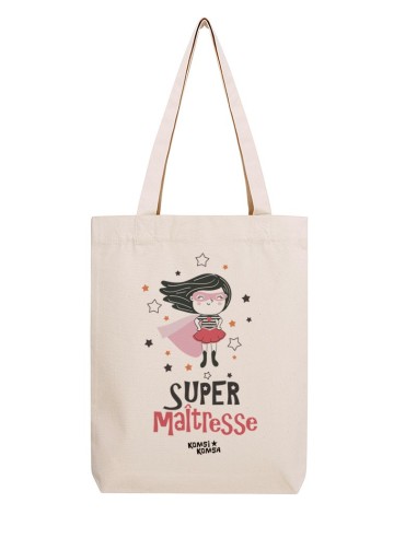 Tote Bag Original et résistant |  Cadeau de fin d'année pour Maîtresse