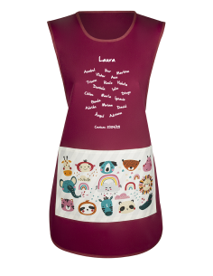 Tablier Chasuble Cadeau Bordeaux