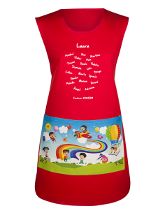 Chasuble Cadeau Fête Rouge