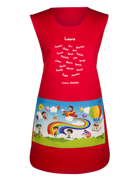 Chasuble Cadeau Fête Rouge