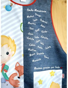 Tablier Chasuble Merci Petit Prince Grise 2