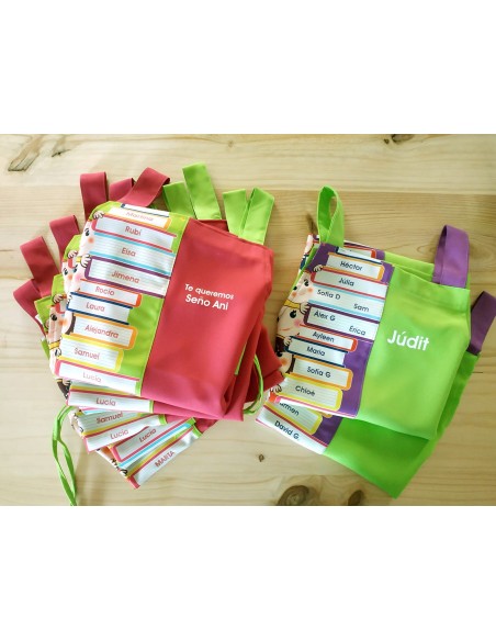 El mejor Regalo fin de curso | Estola Maestra Personalizada Komsikomsa