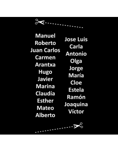 Personalizar espalda con nombres de alumnos 2