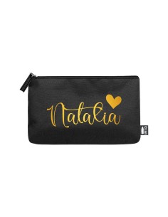 Neceser Personalizado Negro y Dorado