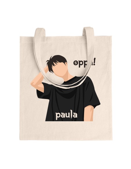 Tote bag personnalisé Oppa !