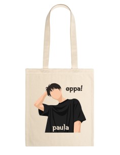 Tote bag personnalisé Oppa !