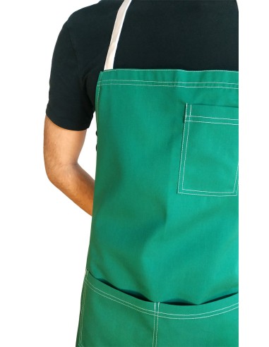 Tablier Personnalisé Vert Prairie KomsiKomsa