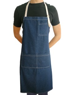 Tablier Style Denim Personnalisé KomsiKomsa