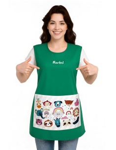 Estola Maestra Personalizada en Color Verde