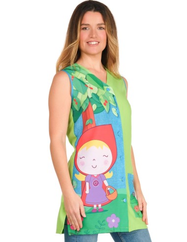 Blouse Chaperon Rouge |  Blouses de travail et tabliers professionnels