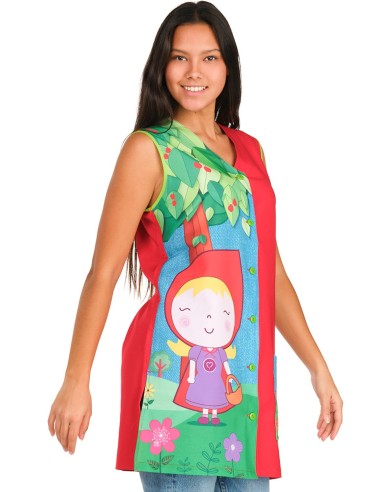 Blouse Chaperon Rouge |  Blouses de travail et tabliers professionnels