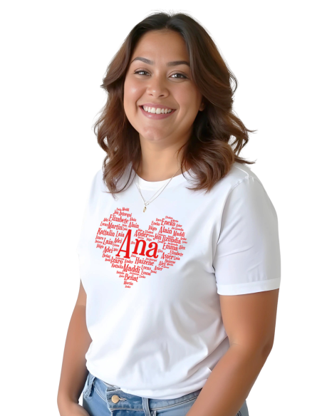 T-Shirt Maîtresse Coeur