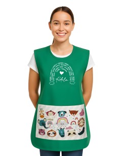 Casulla Regalo Arcoiris Verde