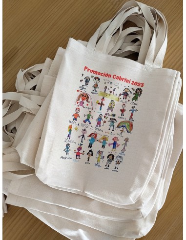 Réplique Fidèle du Sac de Prof Avec les Dessins des Enfants