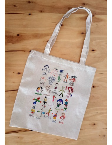 Copie Low Cost du Sac de Prof Avec les Dessins des Enfants