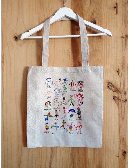 Copie Low Cost du Sac de Prof Avec les Dessins des Enfants