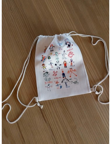 Copie dans Sac à Dos à Cordes