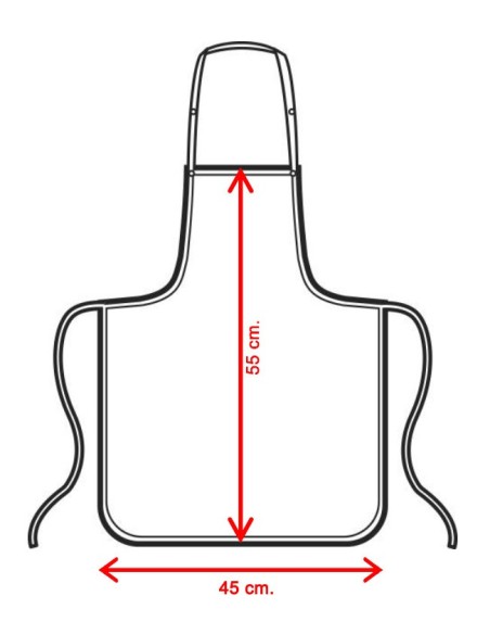Tablier ciré pour enfants pour dessiner ou peindre