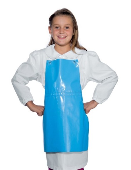 Tablier ciré pour enfants pour dessiner ou peindre