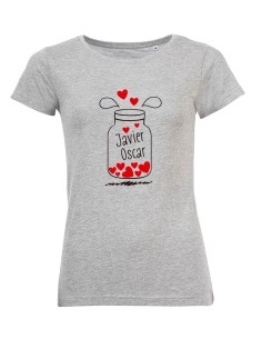 T-Shirt Biscuit de Coeur Femme