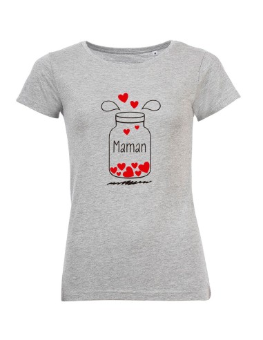 T-Shirt Biscuit de Coeur Femme