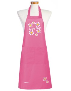 Tablier Femme Fleurs Personnalisé 2