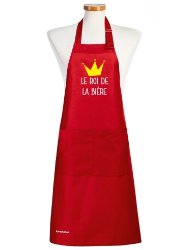 Tablier de Cuisine le Roi de la Bière  | Tablier Barbecue