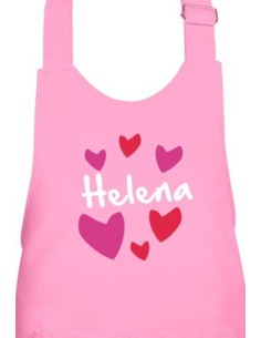 Delantal niña personalizado Love 2