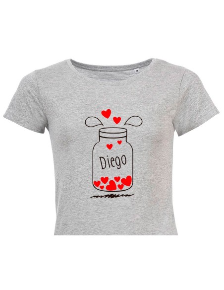 T-Shirt Biscuit de Coeur Femme