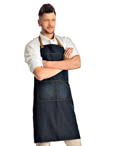 Tablier Denim Bavette | Tablier Jean | Tablier Bavette Jean Bleu
