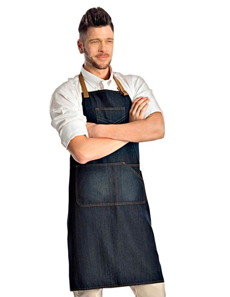 Tablier Denim Bavette | Tablier Jean | Tablier Bavette Jean Bleu