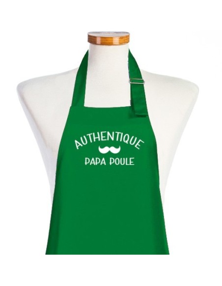 Tablier de cuisine homme original Papa Poule