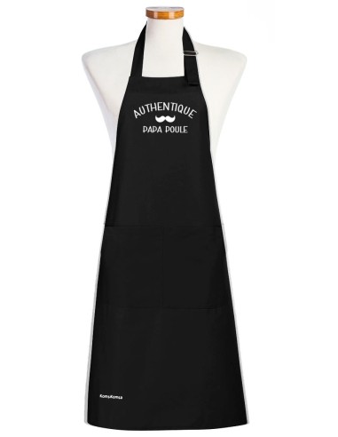 Tablier de cuisine homme original Papa Poule