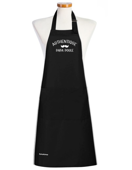 Tablier de cuisine homme original Papa Poule